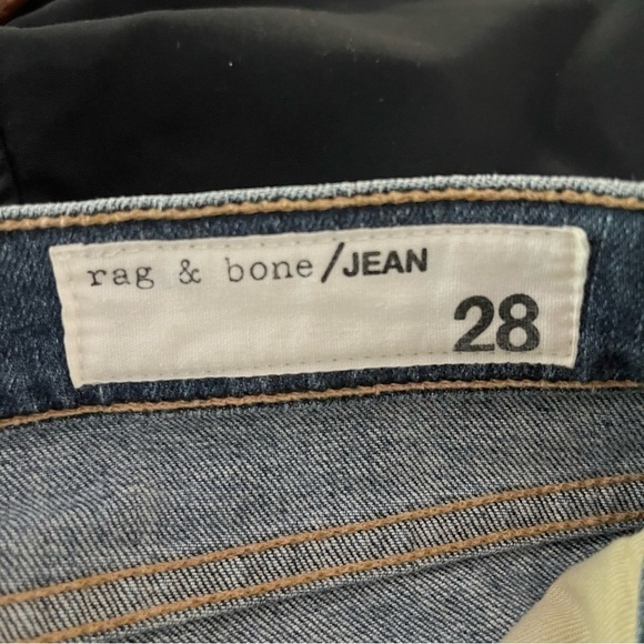 Rag & Bone 10 Inch Dre Jeans 28 Distressed - Picture 3 of 6